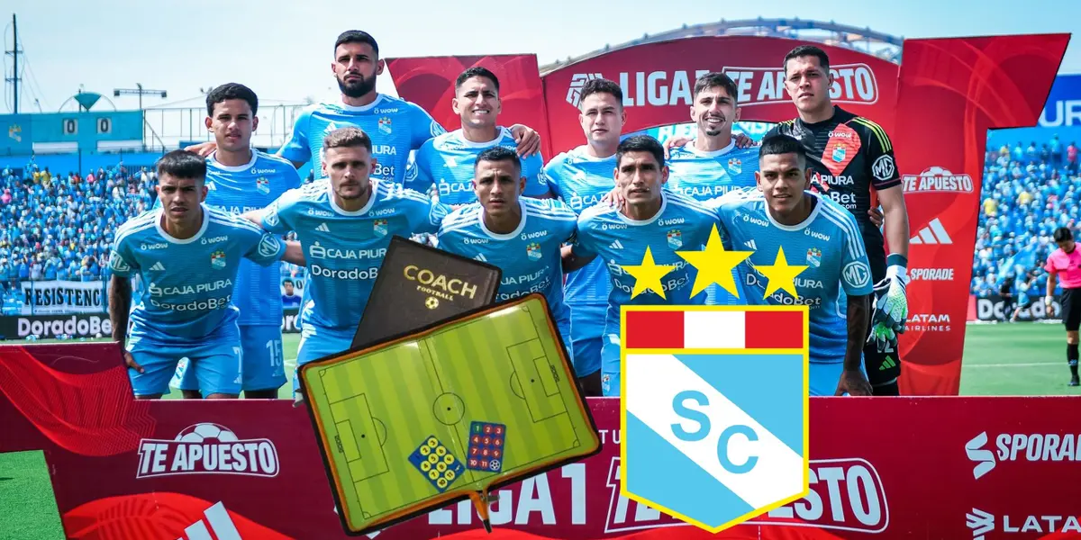 El 11 titular de Sporting Cristal el día de hoy vs Cusco FC
