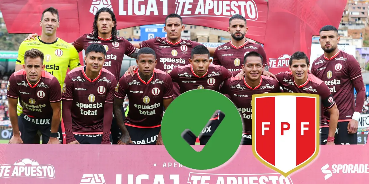 El 11 titular de Universitario de Deportes que enfrentó de visita al ADT de Tarma