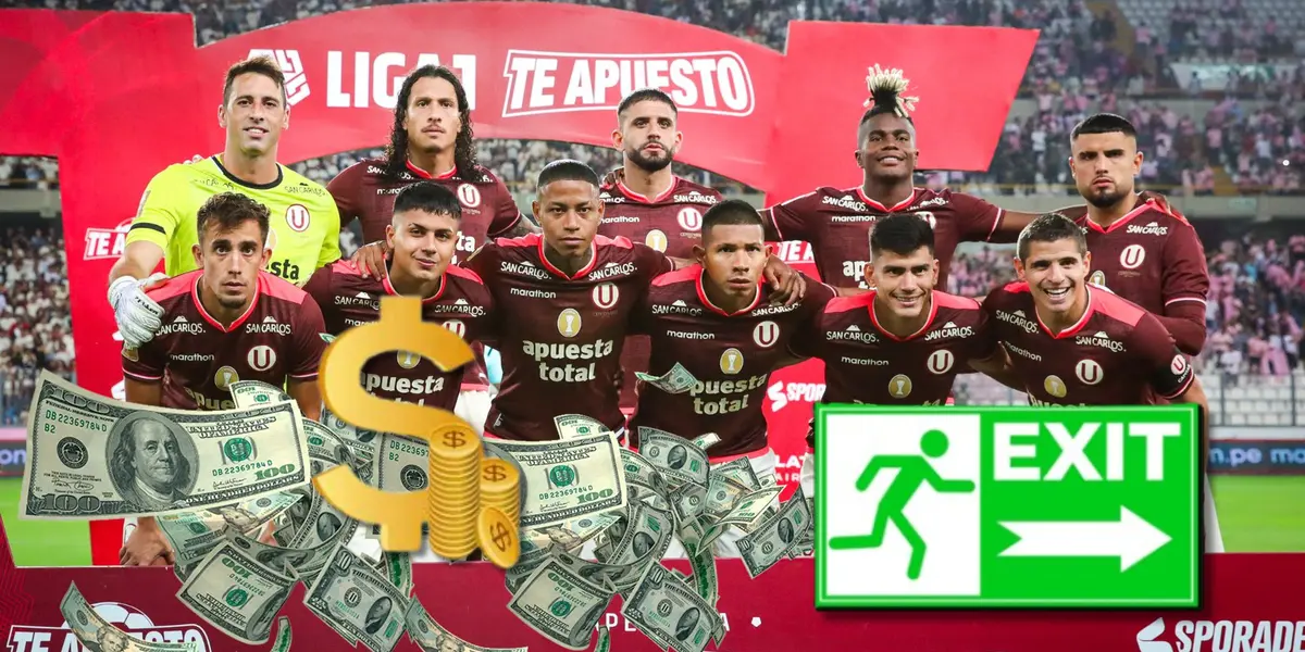 El 11 titular de Universitario de Deportes que hoy enfrentó a Sport Boys