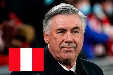El actual entrenador del Real Madrid tiene a su peruano favorito
