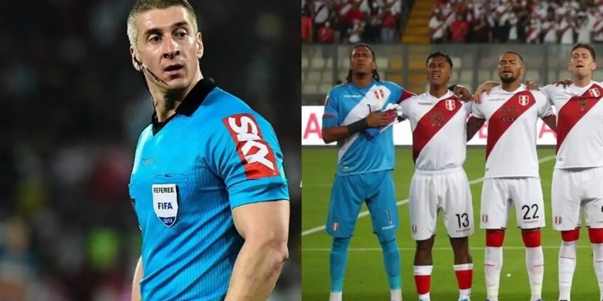 El árbitro perjudico a la 'bicolor' mandándola al repechaje