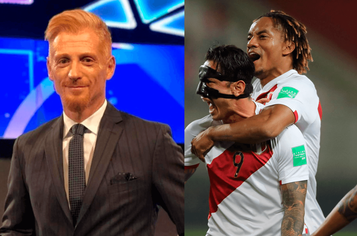 El argentino no dejó de alentar al conjunto nacional a pesar de la derrota ante Uruguay