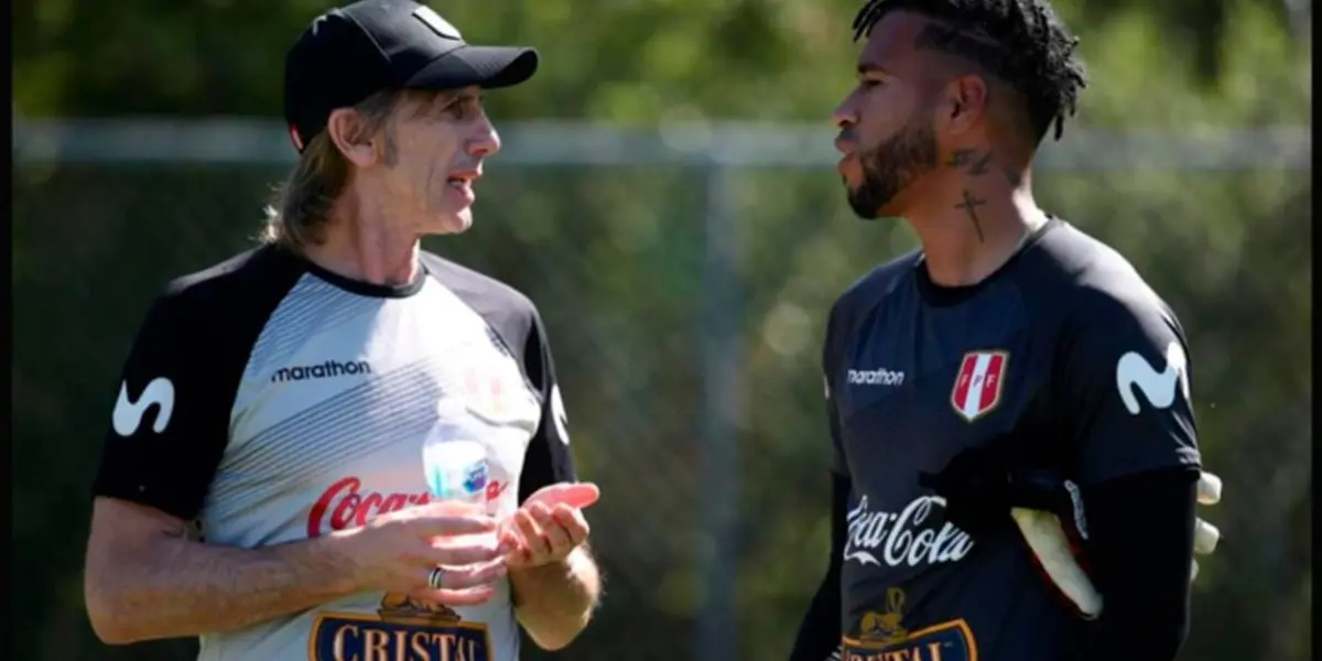 El arquero decidió prescindir de algunos días de vacaciones para entrenar con sus compañeros de la Selección Peruana