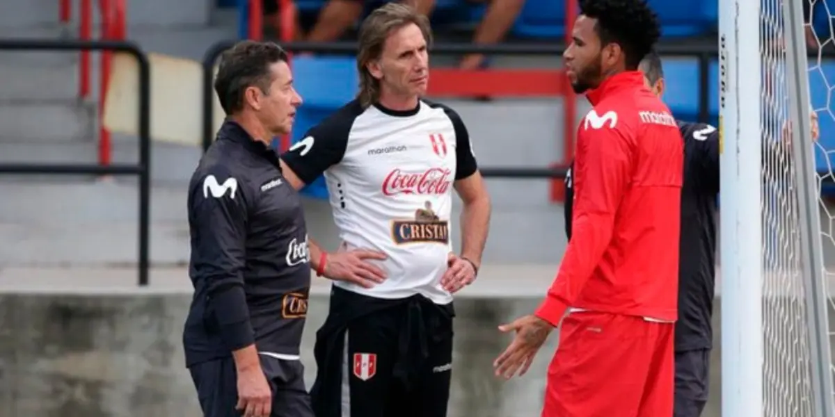 El arquero nacional tendría preocupado a Gareca