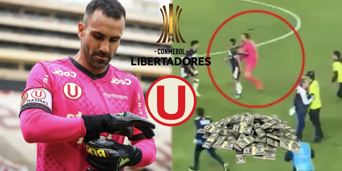 El arquero recibió tremenda sanción de parte de la Conmebol y diría adiós a los cremas a fin de año