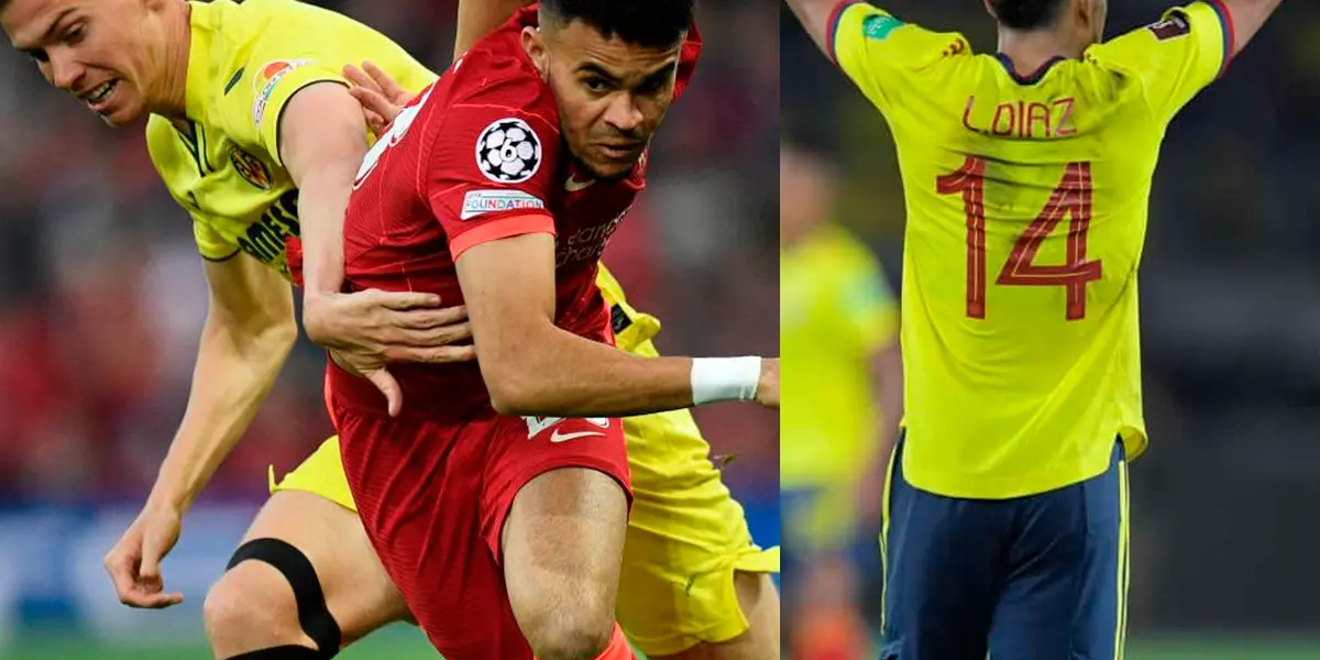 El atacante colombiano la viene rompiendo con el Liverpool en la Champions, pero en las eliminatorias un peruano lo anuló por completo