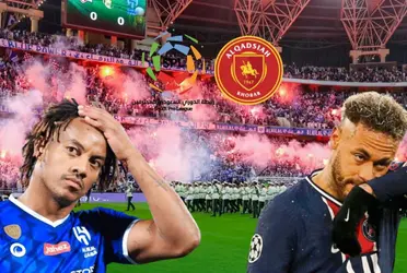 El atacante nacional y uno de los verdaderos motivos por el que se fue de Al-Hilal