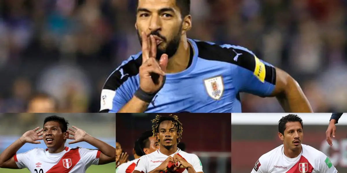 El atacante uruguayo no la pasa nada bien enfrentando a este peruano