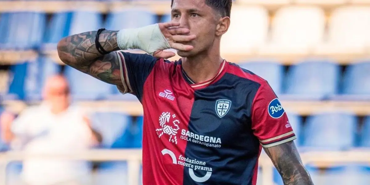 El ‘Bambino’ ingresó en el segundo tiempo en duelo Cagliari vs. Como