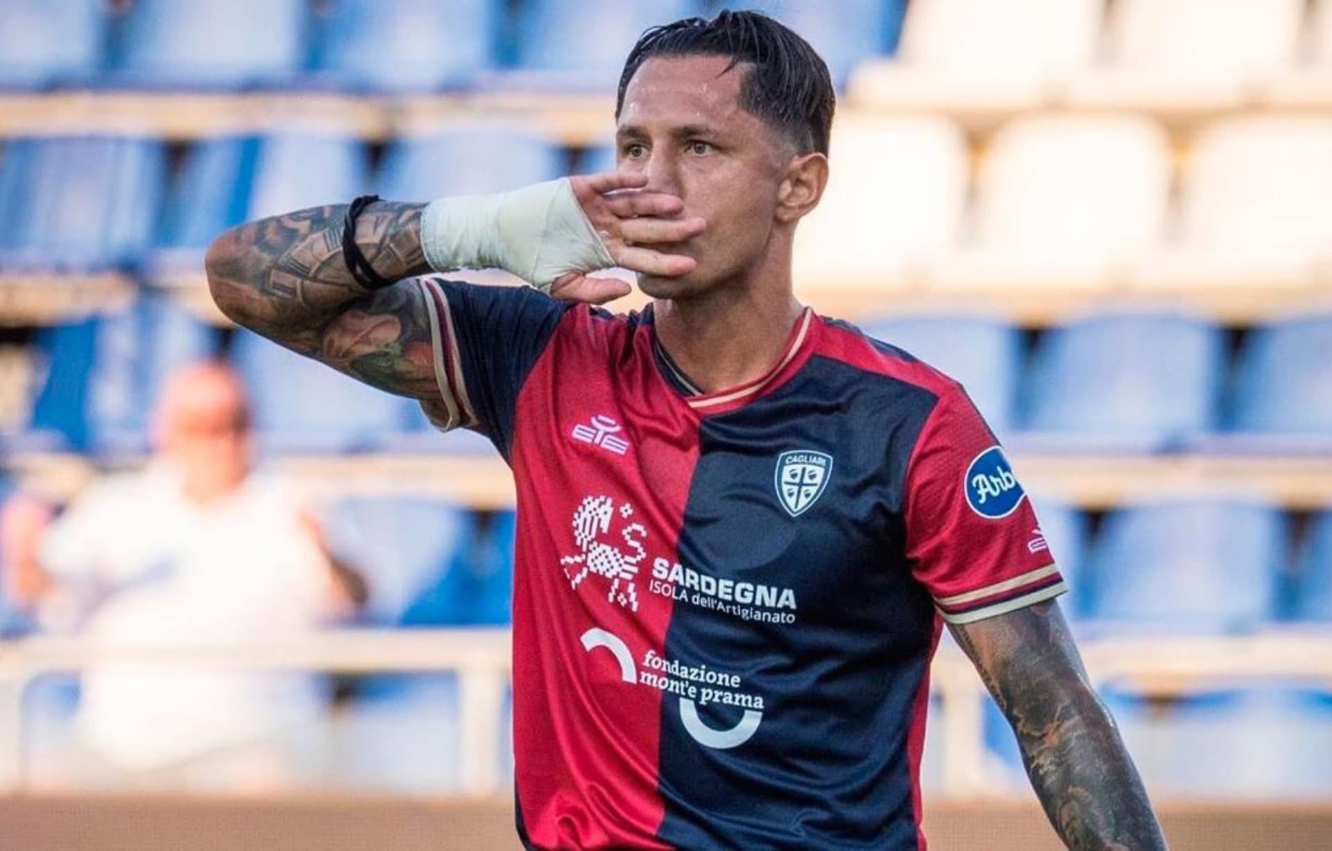 El ‘Bambino’ ingresó en el segundo tiempo en duelo Cagliari vs. Como