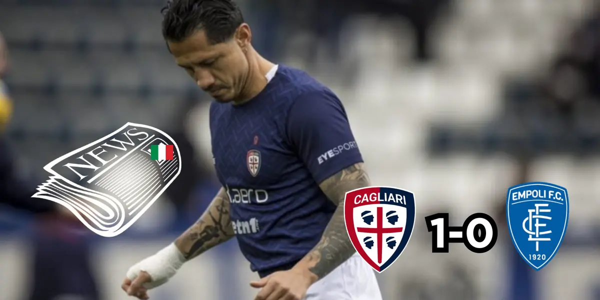 El 'Bambino' jugó en la victoria de Cagliari por Serie A. FOTO: 'X'