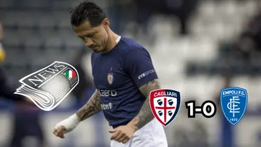 El 'Bambino' jugó en la victoria de Cagliari por Serie A. FOTO: 'X'