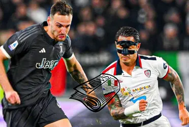 El ‘Bambino’ tuvo minutos en Turín ante Juventus por la Serie A. 