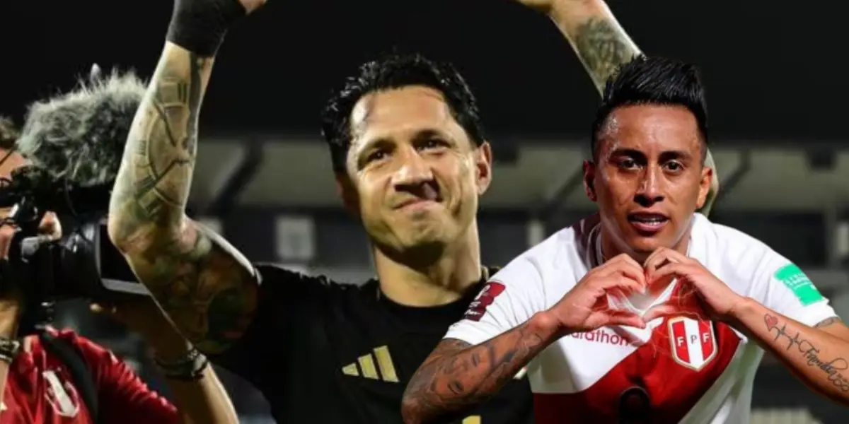 El 'Bambino' y esto hizo tras el triunfo de Perú sobre Nicaragua. FOTO: El Comercio