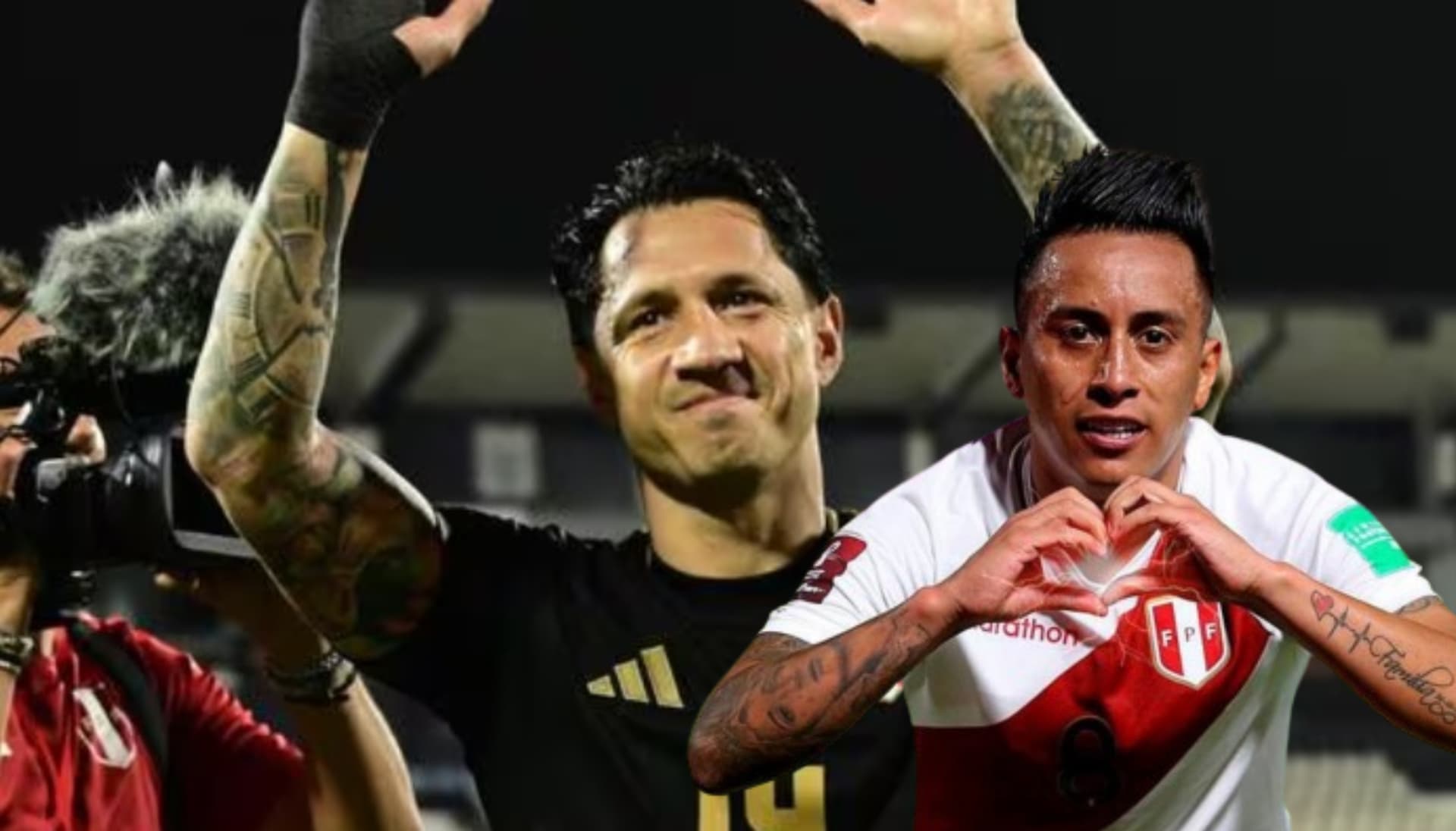 El 'Bambino' y esto hizo tras el triunfo de Perú sobre Nicaragua. FOTO: El Comercio