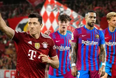 El Bayern logró vencer al Barcelona y Lewandoski pudo cobrar venganza por no ganar el Balón de oro