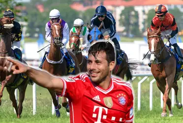 El ‘Bombardero’ es un fiel aficionado a las carreras de caballos.
