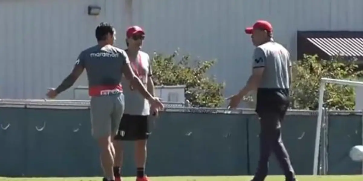 El ‘Cabezón’ llamó la atención al ‘Bambino’