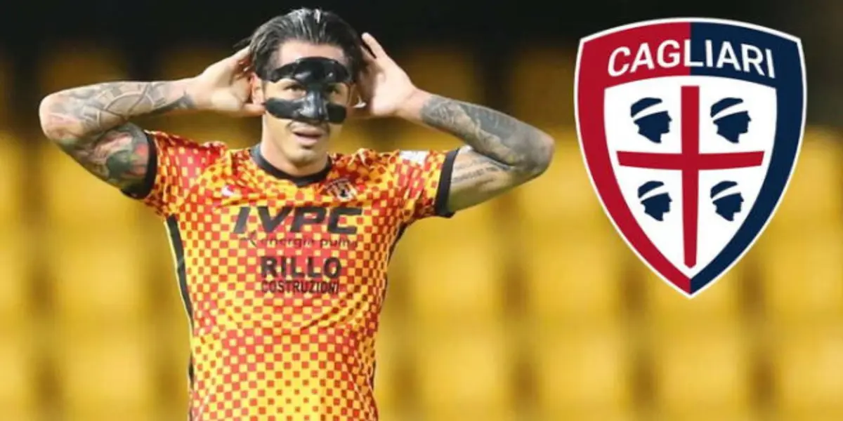 El Cagliari estaría presionando para tener a Lapadula en su equipo