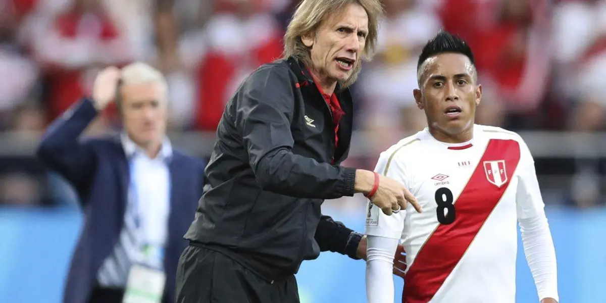 El “castigo” de Gareca a Cueva en la selección