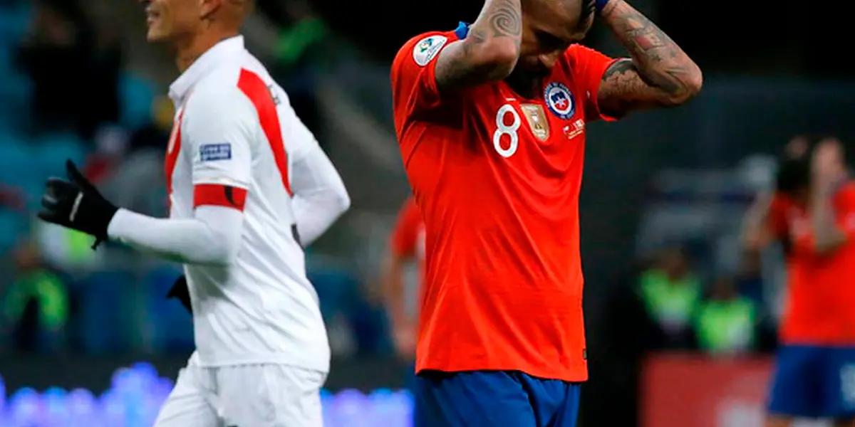 El centrocampista chileno no puede vivir tranquilo tras los malos tratos que tuvo para con la Bicolor