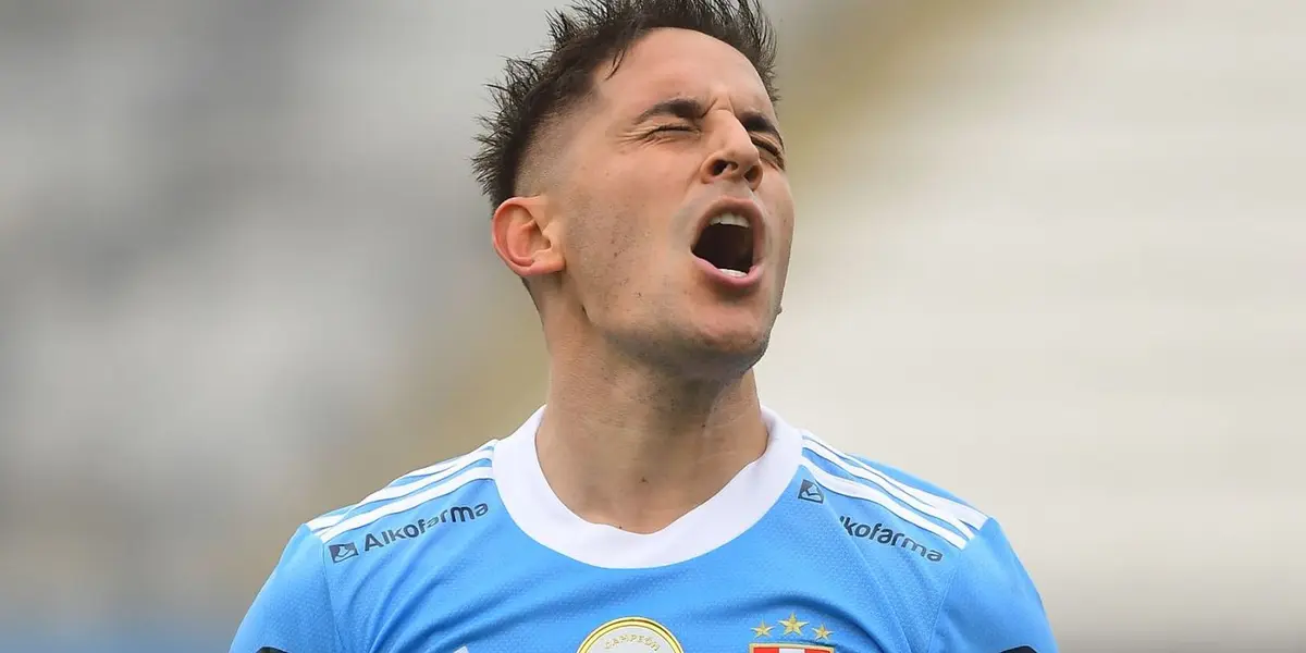 El charrúa ha encendido las alarmas del cuerpo técnico de los celestes al compartirse la noticia de que sufre u un desgarro en la pantorrilla.