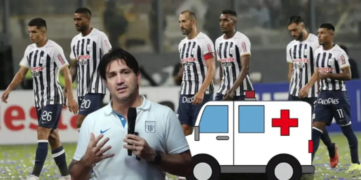 El club 'íntimo' y 3 piezas claves lesionados. Bruno Marioni reveló el periodo de recuperación de los 3 futbolistas. FOTO: La República