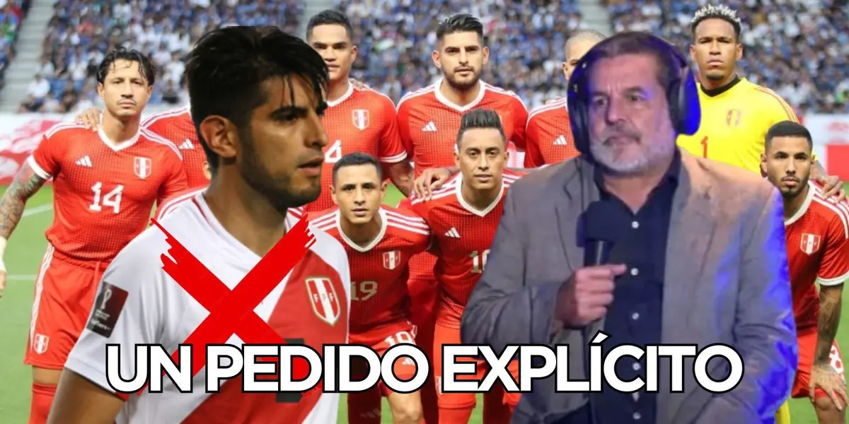 El comunicador lanzó a su candidato para la zaga central bicolor