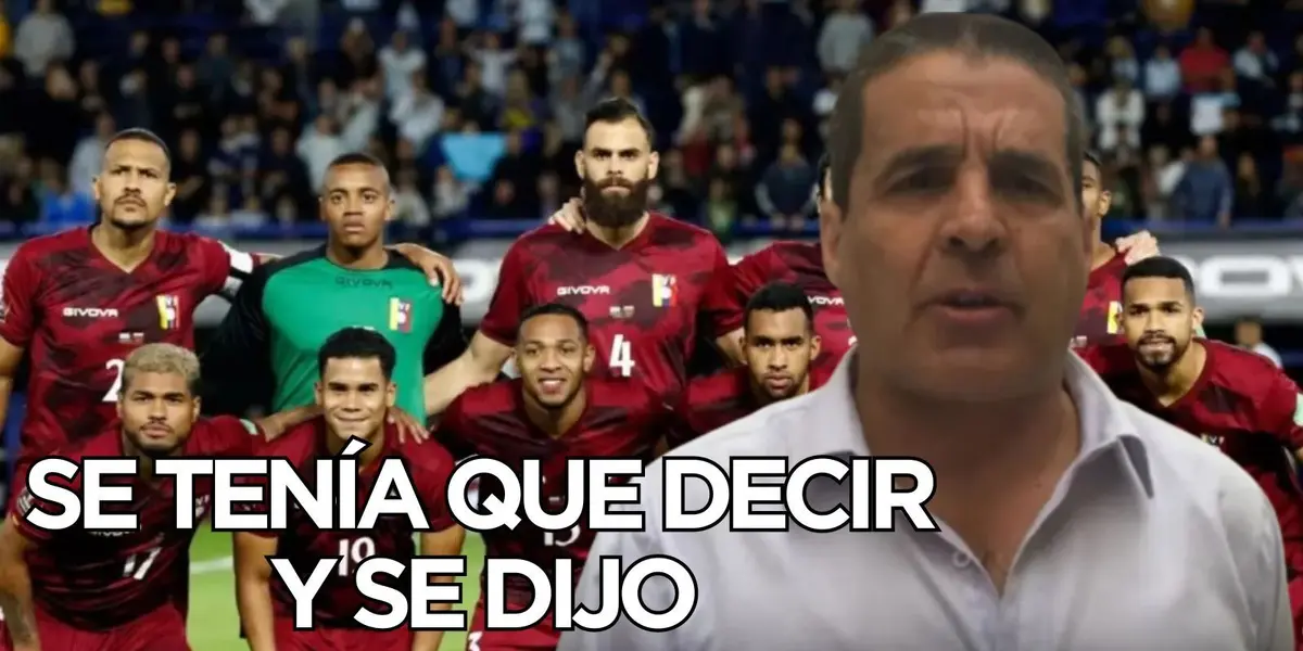 El comunicador no se guardó en su análisis del partido de hoy