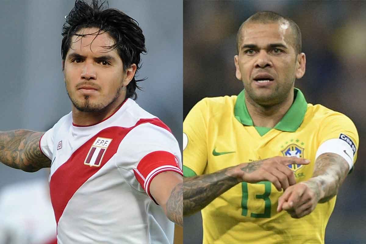 El conocido futbolista brasileño volverá a vestir la camiseta de Brasil, mientras que Juan Manuel Vargas hace todo lo contrario a pesar de tener casi la misma edad.