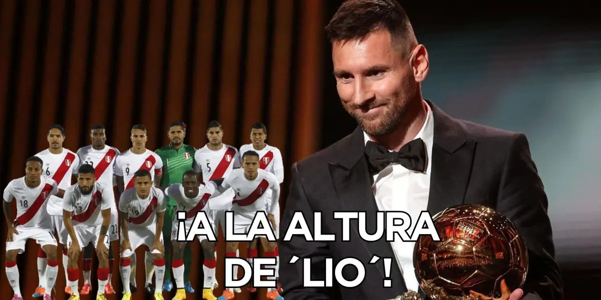 El crack argentino estuvo a la misma altura de un histórico de la Bicolor