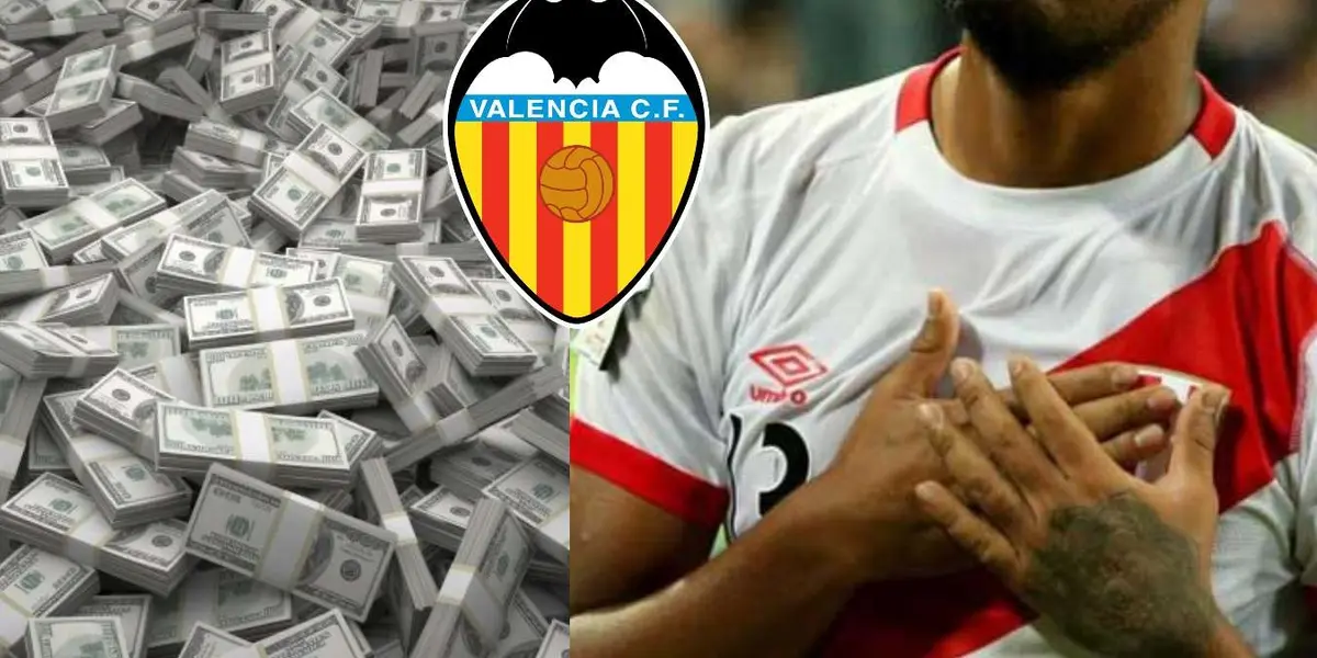 El crack peruano que ganaría 109 mil soles tras fichar con el Valencia CF en España.