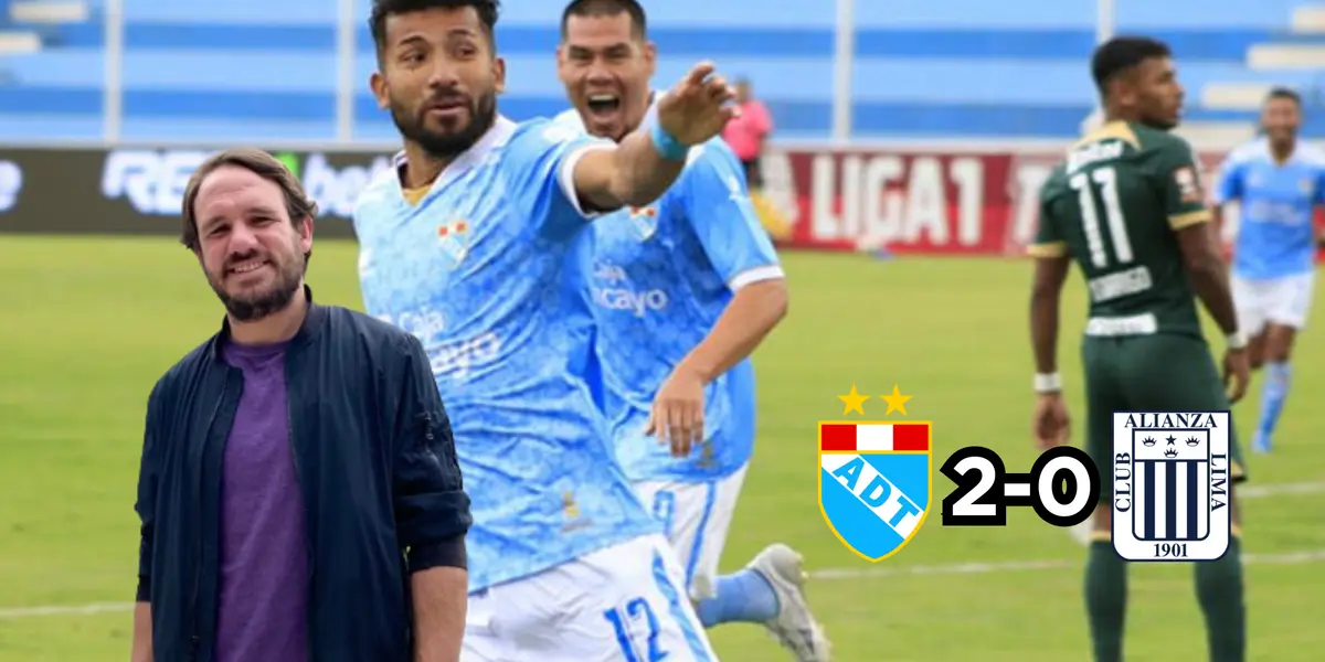 El craso error que cometió Alianza Lima ante ADT en Tarma. FOTO: 'X'
