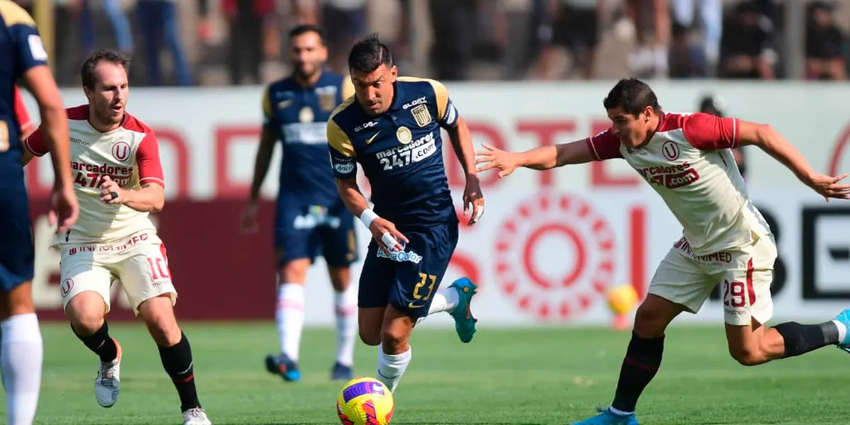 El cuadro de Alianza Lima jugó un partidazo en el primer tiempo ante Universitario