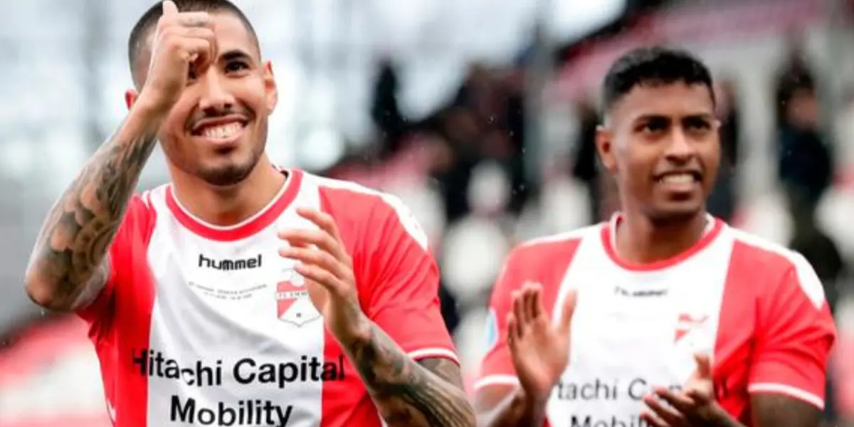 El defensa peruano hizo notar su gracia con el volante