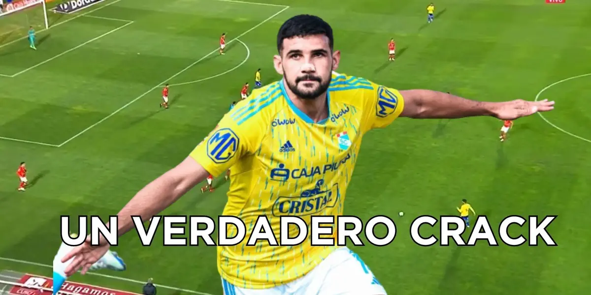 El defensor central la viene rompiendo con la camiseta celeste