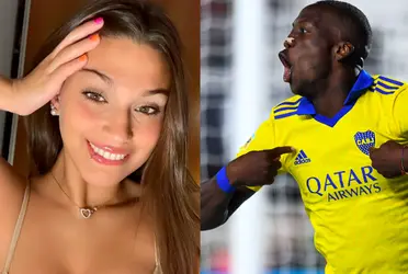 El defensor nacional está más que contento en Argentina al tener una novia que le da de todo para que esté feliz