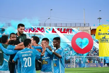 El defensor rimense y una muestra de afecto que alegra a la hinchada