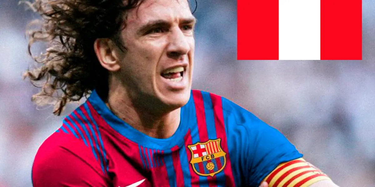 El defensor se encuentra en nuestro país y se tomó una foto que delata cual equipo peruano le gusta más