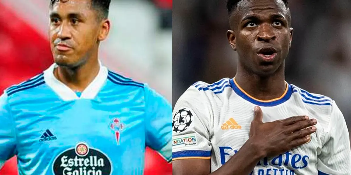 El delantero del Real Madrid casi termina con la carrera de Renato Tapia