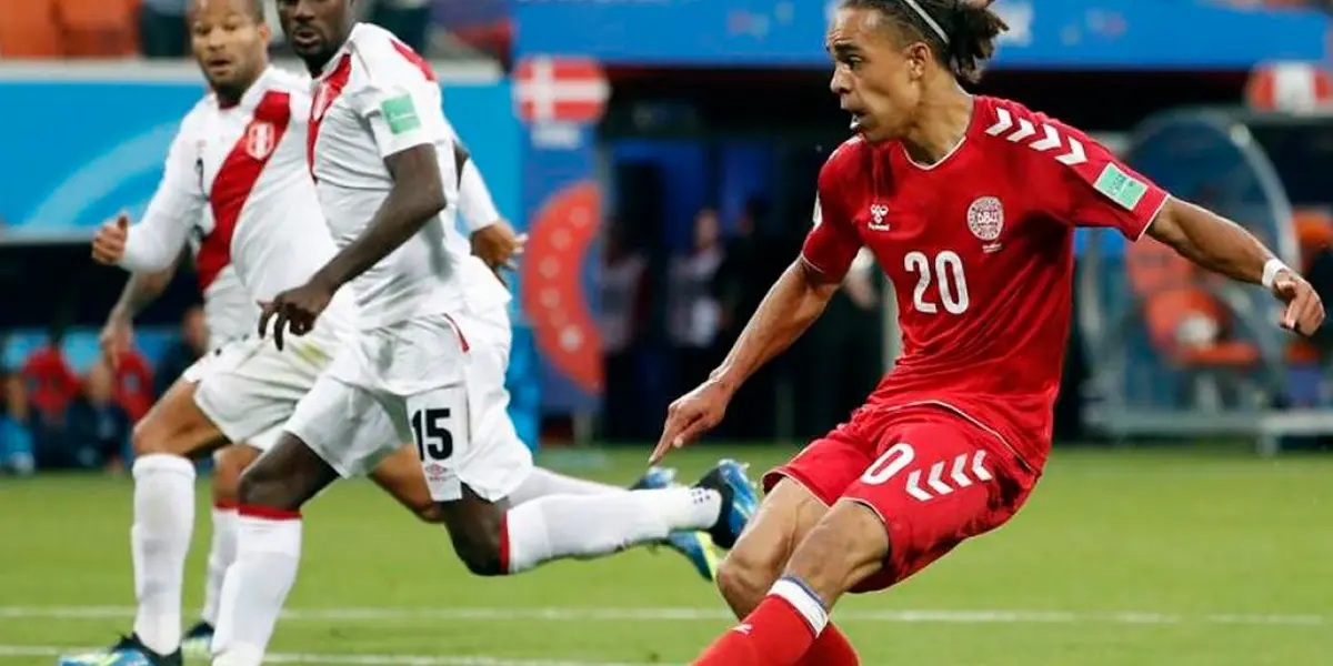 El delantero de Dinamarca fue la pesadilla de todos los peruanos en el pasado Mundial