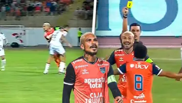 El 'Depredador' estuvo a punto de la expulsión ante Cusco FC. FOTO: Diario Deportivo El Diez