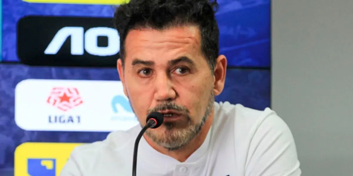 El director técnico de Alianza Lima Daniel Ahmed señaló el responsable de la catastrófica derrota ante Universidad César Vallejo