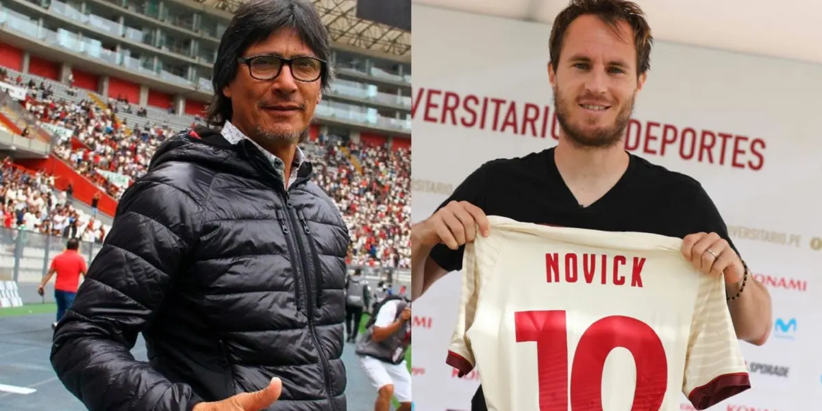 El director técnico, Ángel Comizzo, pidió al socio ideal de Hernán Novick en la ofensiva de Universitario.