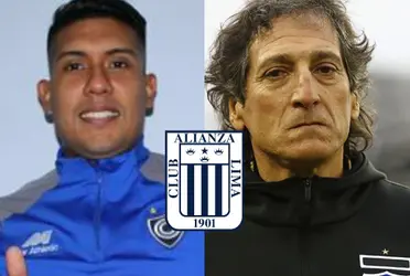 El director técnico, Mario Salas, impidió que Raziel García llegue a Alianza Lima.