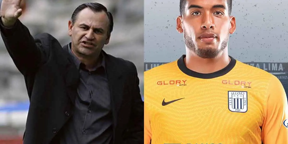 El DT intentó explicar la ausencia del arquero.