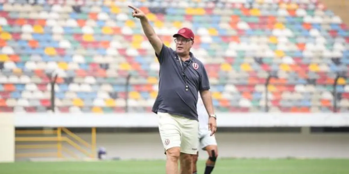 El DT peruano no quiere saber nada del 'equipo' crema