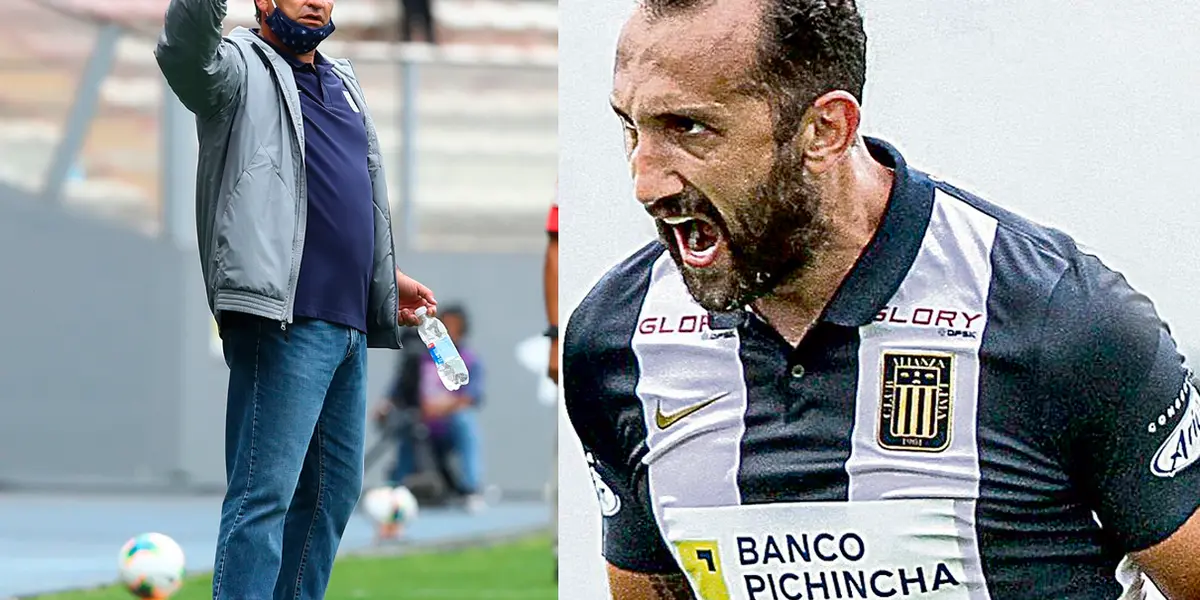 El entrenador de Alianza Lima quedó muy molesto con el arbitraje que les tocó