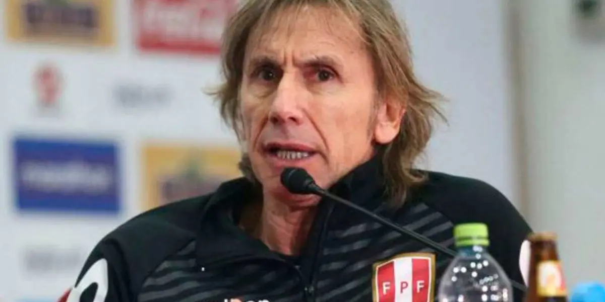 El entrenador de la Selección Peruana, Ricardo Gareca, se excusó por la derrota aparatosa ante Colombia.