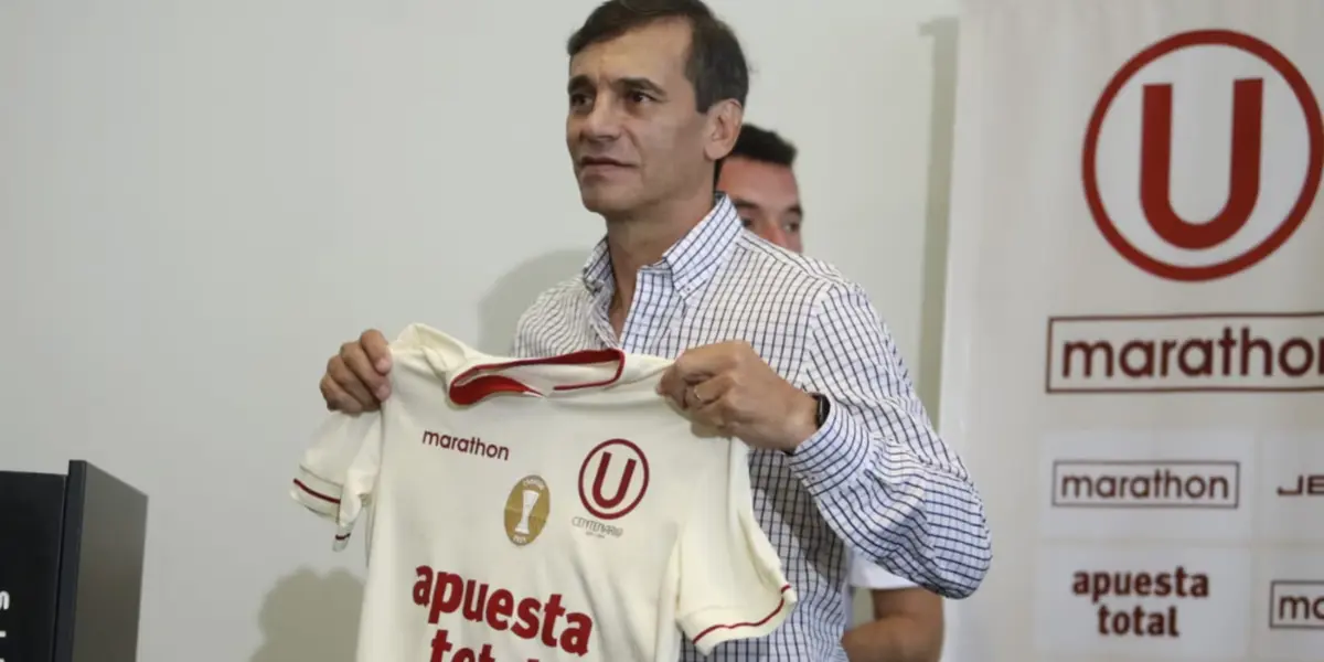 El entrenador ecuatoriano podría despedirde de Universitario-